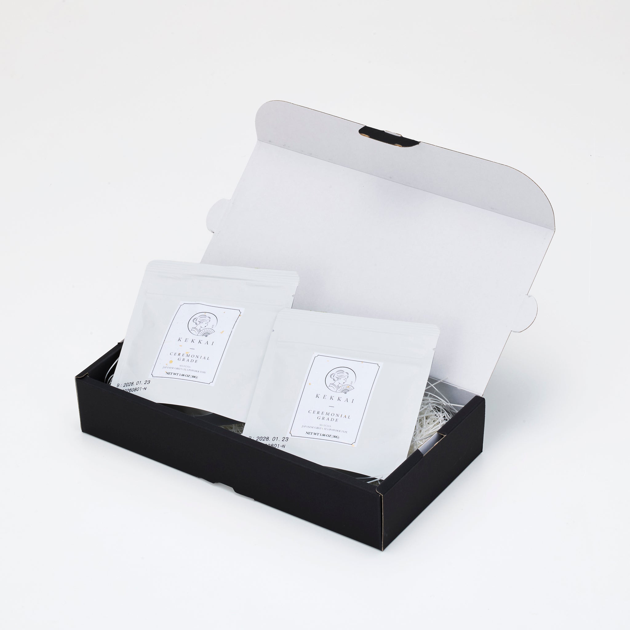 KEKKAI Matcha – Ceremonial Grade Refill | Organic Japanese Matcha Powder, 30g × 2 Pouches