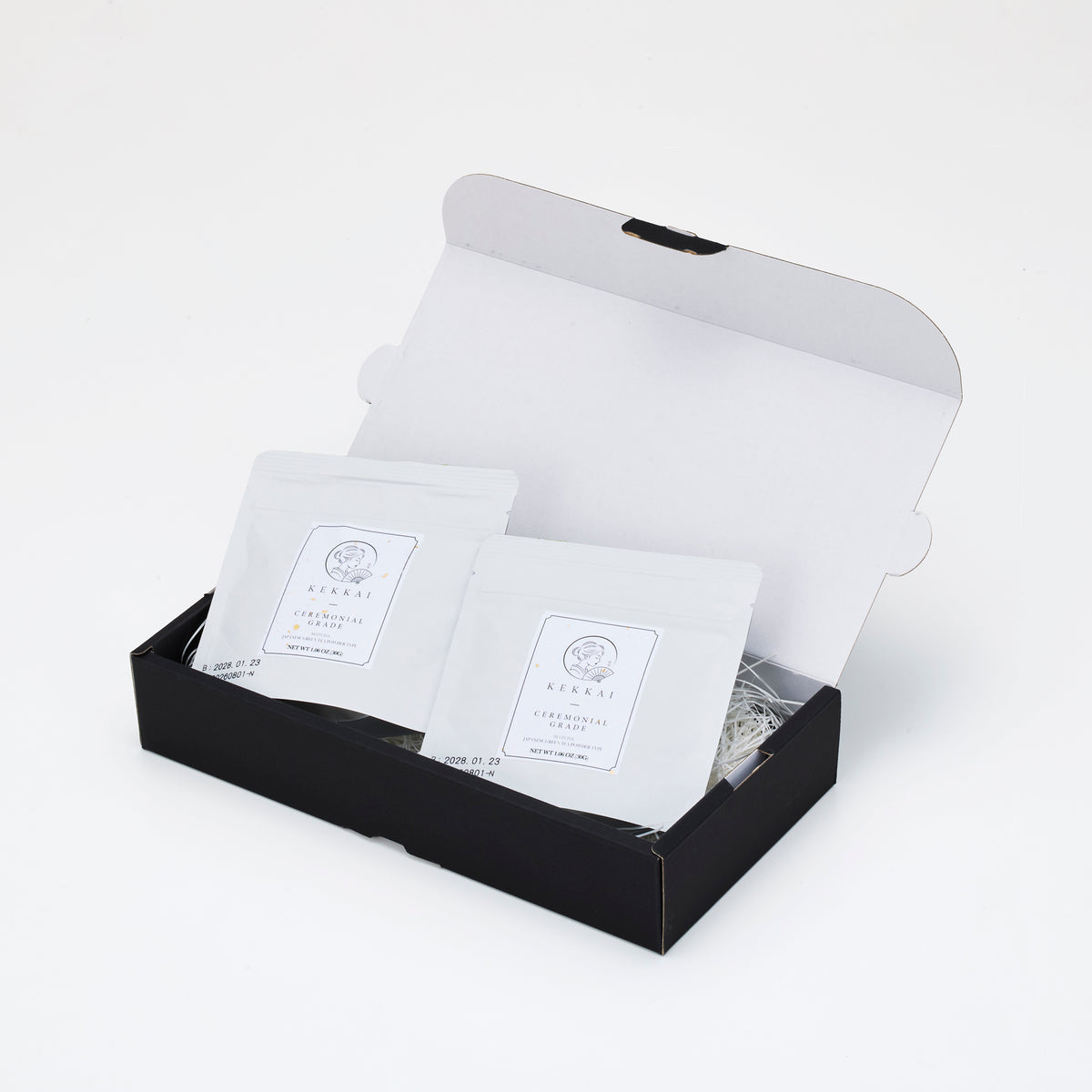 KEKKAI Matcha – Ceremonial Grade Refill | Organic Japanese Matcha Powder, 30g × 2 Pouches